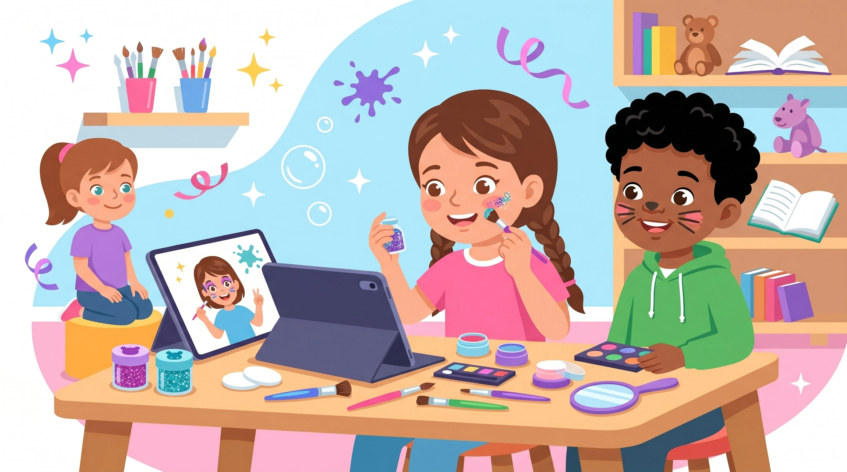 Cours en ligne gratuit Maquillage pour les enfants